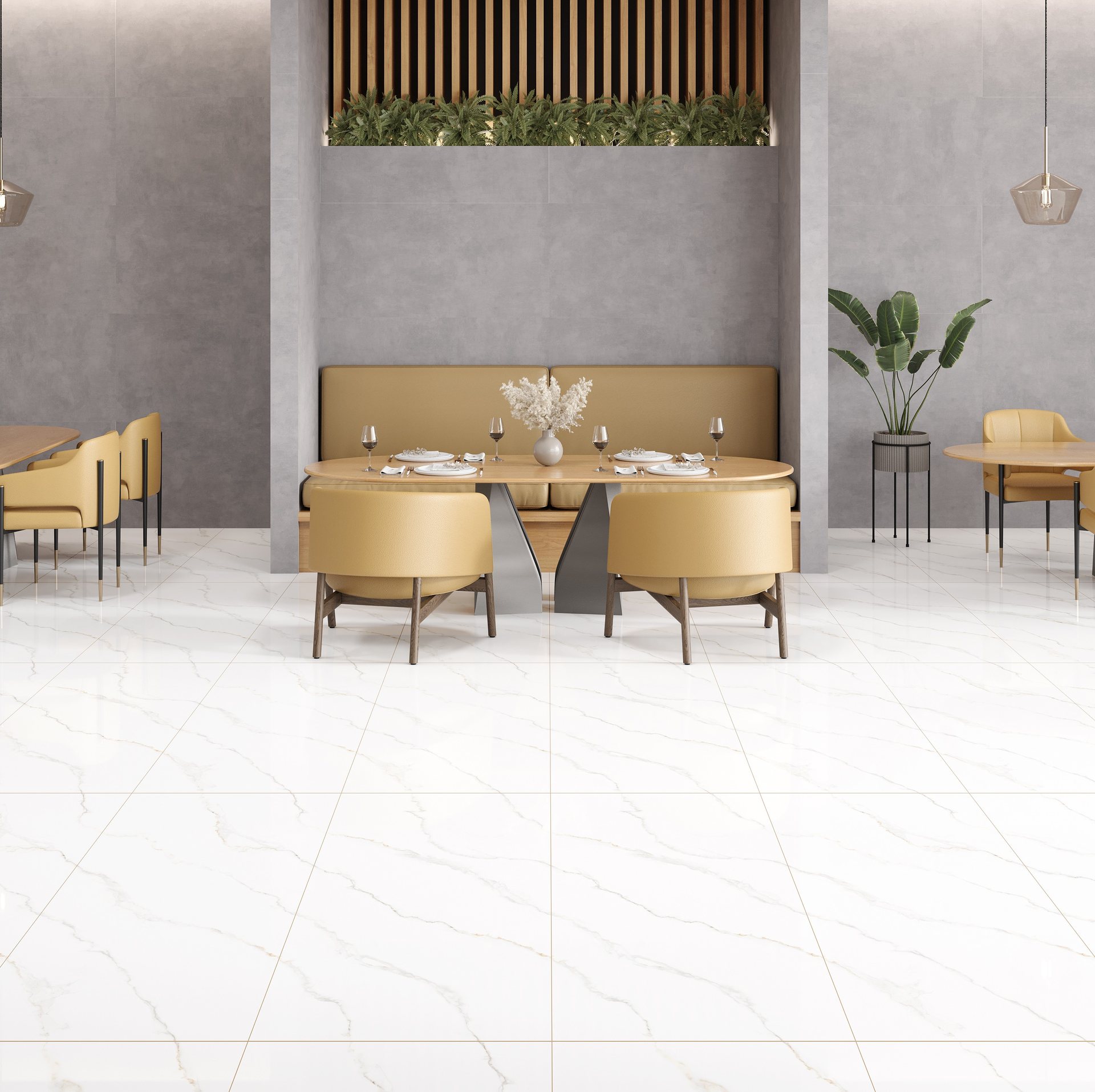 Divine White Room Scene